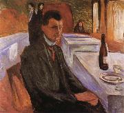 Edvard Munch Self-Portrait china oil painting artist